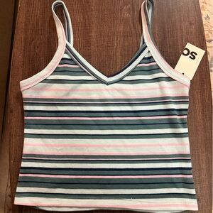 SO Multicolor Striped Tank